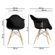 Кухонный стул Ergozen Eames DAW Pro черный