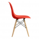 Кухонные стулья Ergozen Eames DSW Pro (4 шт комплект) красный